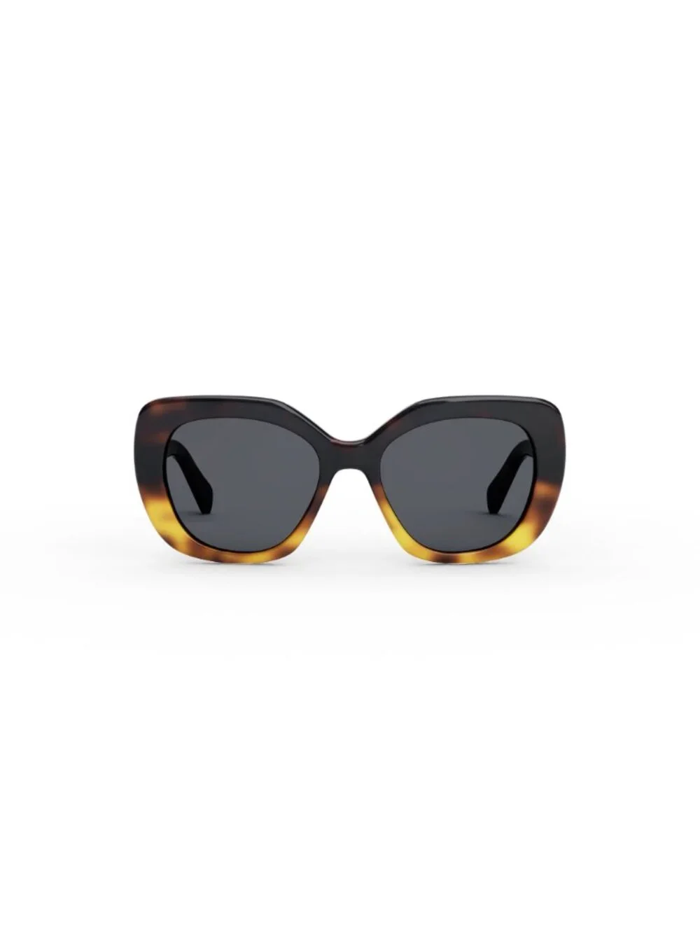 New CELINE Women's Sunglasses Acetate Frame TRIOMPHE CL40226U 56A 55 Havana